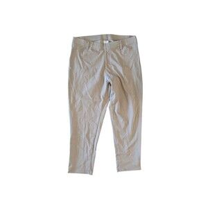 Faded Glory Womens Beige Capri Pants Large